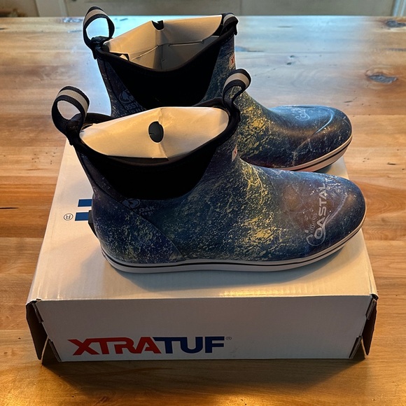 XTRATUF Men's Blue Ankle Boots - Picture 2 of 6